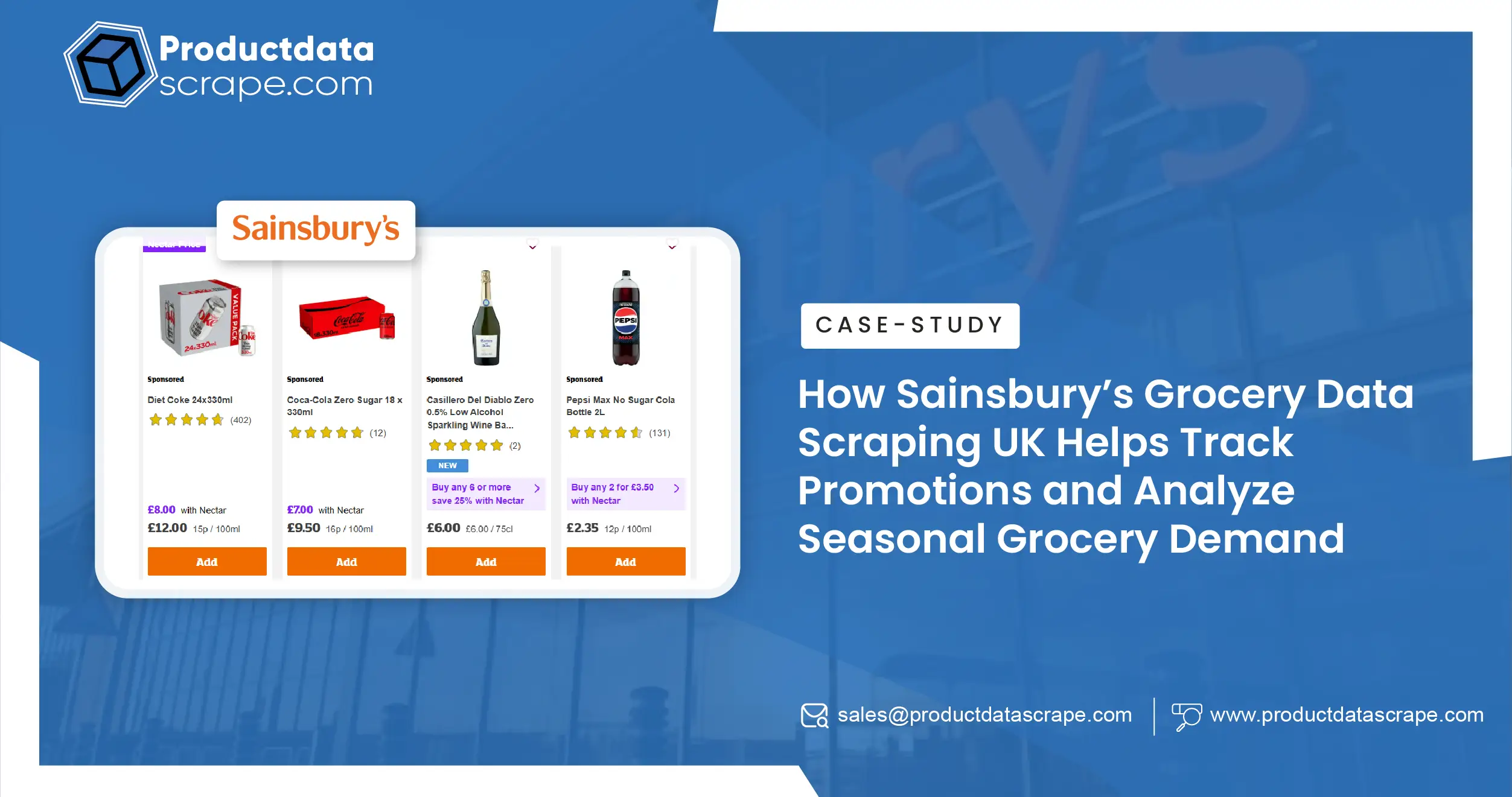How Sainsbury’s Grocery Data Scraping UK Helps Track Promotions